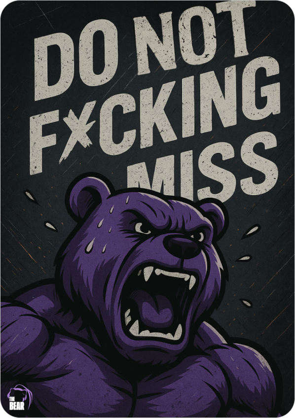 Do not fucking miss
